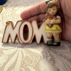 Goebel Figurine with Brown Base